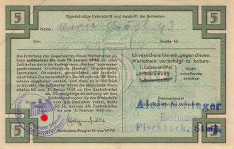 Winterhilfswerk des Deutschen Volkes 1939 1940,...