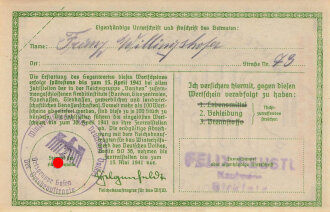 Winterhilfswerk des Deutschen Volkes 1940 1941,...