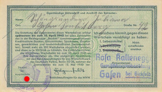 Winterhilfswerk des Deutschen Volkes 1940 1941,...