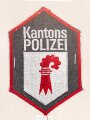 Schweiz, Sammlung Rangabzeichen/ Brustabzeichen der Polizei, auf Karton getackert