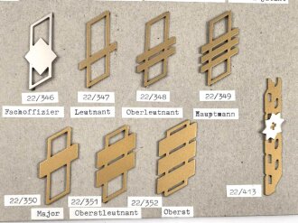 Schweiz, Sammlung Truppengattungs und Funktionsabzeichen zur Kampfbekleidung, auf Karton befestigt