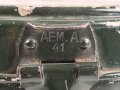 Kochgeschirr Wehrmacht, Hersteller AEM.A. 41. Zusammengehörig, sehr ungewöhnliche Farbe, sicherlich Nachkriegslackierung