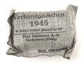 Verbandpäckchen kleines Modell datiert 1945