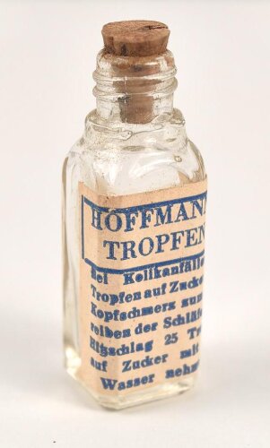 Glasfläschchen " Hoffmanns Tropfen"...