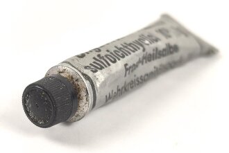 Tube "Frost Heilsalbe" Wehrmacht , ungereinigt