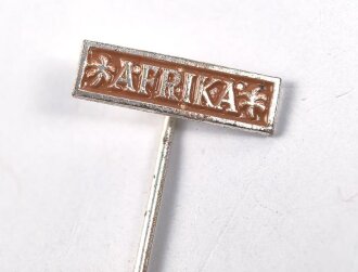 Deutschland nach 1945, Miniatur als Anstecknadel Ärmelband " AFRIKA" , Breite 16mm