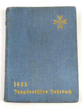 Jungdeutsches Jahrbuch 1933 mit 176 Seiten, leicht gebraucht