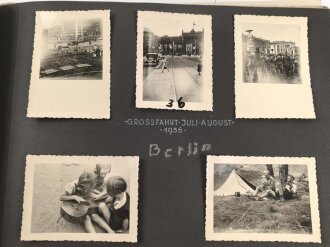 Pfadfinder, Fotoalbum mit insgesamt 160 Fotos aus dem 30iger Jahren