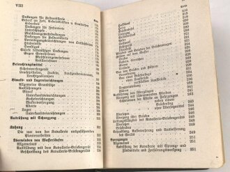 D.V.E. Nr. 275 "Feld-Pionierdienst aller Waffen" datiert 1911, 316 Seiten, DIN A6, gebraucht, Buchrücken defekt