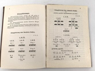 D.V.E. Nr. 267 "Felddienst-Ordnung (F.O.)" datiert 1908, 245 Seiten, DIN A6, gebraucht