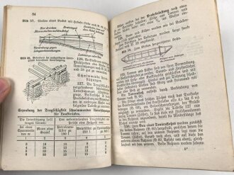 D.V.E. Nr. 275 "Feld-Pionierdienst aller Waffen" datiert 1911, 316 Seiten, DIN A6, gebraucht