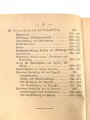 "Gefechtsvorschrift für die Artillerie" datiert 1917, 128 Seiten, DIN A6, gebraucht