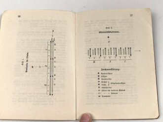 "Ausbildungsvorschrift für die Feldartillerie Heft 1: Ausbildung zu Fuß", datiert 1917, 31 Seiten, DIN A6, gebraucht