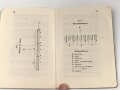 "Ausbildungsvorschrift für die Feldartillerie Heft 1: Ausbildung zu Fuß", datiert 1917, 31 Seiten, DIN A6, gebraucht