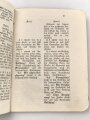 "Ausbildungsvorschrift für die Feldartillerie Heft 2: Ausbildung am unbespannten Geschütz" datiert 1917, 64 Seiten, DIN A6, stark gebraucht