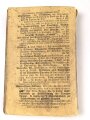 "Batsch Leitfaden für den theoretischen Unterricht des Kanoniers der Feld-Artillerie" datiert 1880, 359 Seiten, DIN A6, stark gebraucht