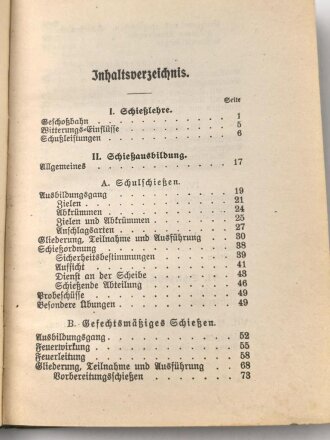 D.V.E. Nr. 240 "Schießvorschrift für die...