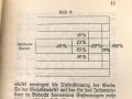 D.V.E. Nr. 240 "Schießvorschrift für die Infanterie" datiert 1909, 168 Seiten, DIN A6, gebraucht