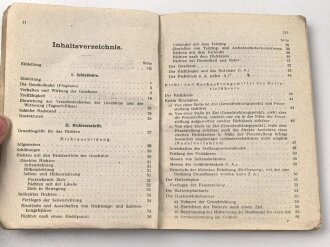 "Schießvorschrift für die Artillerie" datiert 1917, 172 Seiten, DIN A6, gebraucht