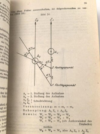 "Schießvorschrift für die Artillerie" datiert 1917, 172 Seiten, DIN A6, gebraucht