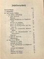 "Exerzier-Reglement für die Fußartillerie II" datiert 1904, 132 Seiten, DIN A6, gebraucht