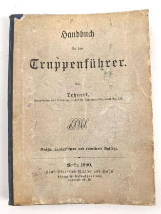 "Handbuch für den Truppenführer"...