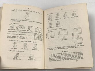 "Handbuch für den Truppenführer" datiert 1890, 168 Seiten, DIN A5, gebraucht