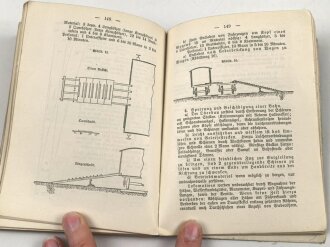 "Handbuch für den Truppenführer" datiert 1890, 168 Seiten, DIN A5, gebraucht