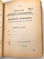 PDV. 5. "Vorschriften für den Straßenverkehr" datiert 1938, 168 Seiten, DIN A5, stark gebraucht