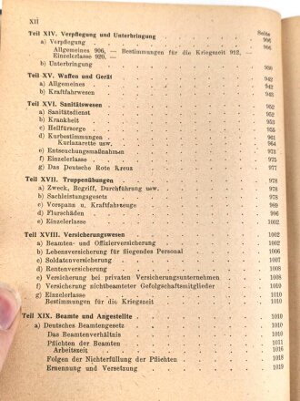 "Taschenkalender für die Luftwaffe sowie Luftschutz, Luftverkehr und Luftsport" datiert 1940, 1304 Seiten, DIN A5, gebraucht