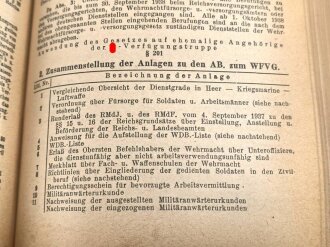 "Taschenkalender für die Luftwaffe sowie Luftschutz, Luftverkehr und Luftsport" datiert 1940, 1304 Seiten, DIN A5, gebraucht