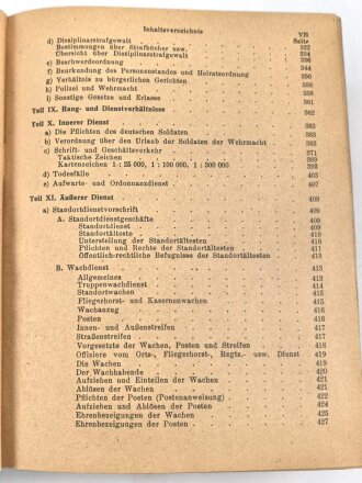 "Taschenkalender für die Luftwaffe sowie Luftschutz, Luftverkehr und Luftsport" datiert 1940, 1304 Seiten, DIN A5, gebraucht