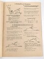 Merkblatt 201 "Wichtige Grundregeln der angewandten Navigation" Ausgabe Oktober 1943, einige Seiten eingerissen