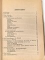 "Geländefibel" datiert 1934, DIN A5, 82 Seiten