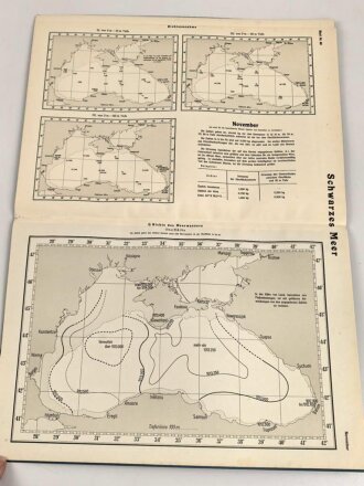 Atlas der Dichte des Meerwassers - Schwarzes Meer, Kriegsmarine