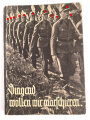 "Singend wollen wir marschieren" Liederbuch des Reichsarbeitsdienst, 160 Seiten