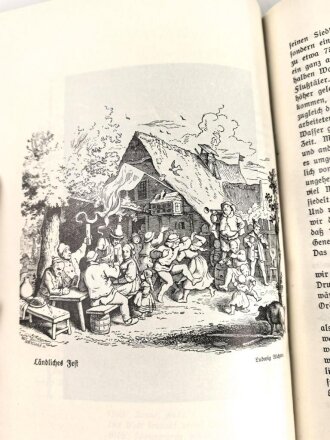 "Bausteine zum Dritten Reich" Lehr- und Lesebuch des Reichsarbeitsdienstes, datiert 1933, 583 Seiten, DIN A5