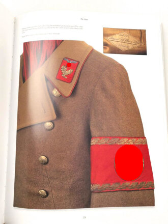 "Uniforms of the NSDAP -Uniforms, Headgear, Insignia, of the Nazi Party", 287 Seiten, über DIN A4, englisch, leicht gebraucht