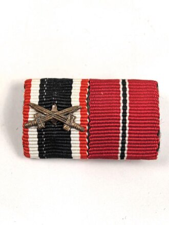 Bandspange Kriegsverdienstkreuz 2.Klasse mit Schwertern /...