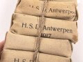 1.Weltkrieg,  10 Verbandpäckchen original gebündelt, "H.S.D. Antwerpen 1917"