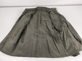 Bundeswehr , Feldbluse oliv, datiert 1972, Grösse 186/104. Getragen, ungereinigt