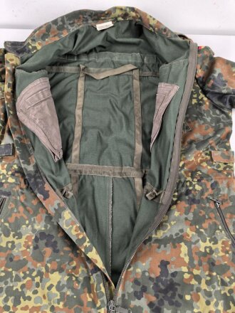 Bundeswehr , Panzerkombi Flecktarn, datiert 1995, Grösse 60 ( 185/195 / 112 ) Guter Zustand