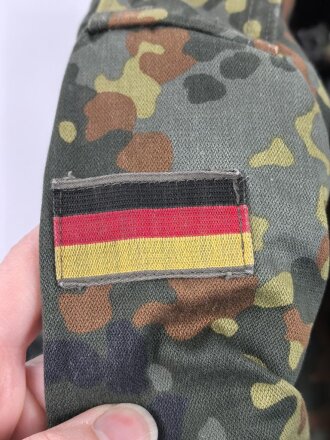 Bundeswehr , Panzerkombi Flecktarn, datiert 1995, Grösse 60 ( 185/195 / 112 ) Guter Zustand