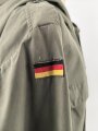 Bundeswehr, Nässeschutzjacke oliv, datiert 1986, Grösse 12 ( 180/190/ 100)  Leicht getragen