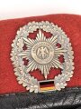 Bundeswehr, Barett für einen Angehörigen der Feldjäger. Kopfgrösse 61. Leicht eingestaubt, aus Sammlungsauflösung