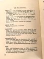 "Die Ziele der NSDAP in Stichwörtern erkläutert", datiert 1933, 86 Seiten, DIN A5