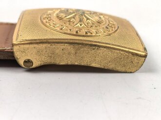 Bundeswehr Koppelschloss 55mm golden