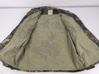 Bundeswehr , Feldbluse Flecktarn. Gebraucht, Grösse 16 , datiert 2001