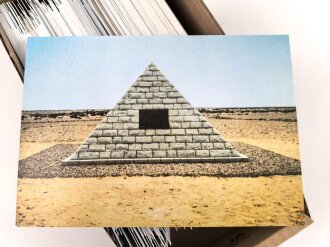 "Marseille Pyramide" bei Sidi Abd El Rahman im Gebiet von El Alamein. Ansichtskarte, sie erhalten ein ( 1 ) Stück