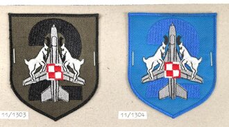 Polen, Sammlung Ärmelabzeichen der Luftwaffe, auf...